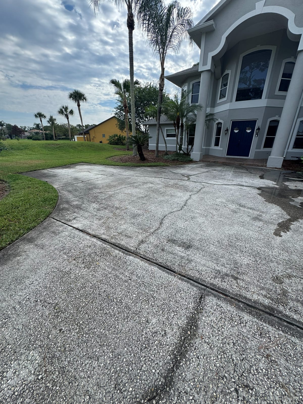 Driveway Pressure Washing