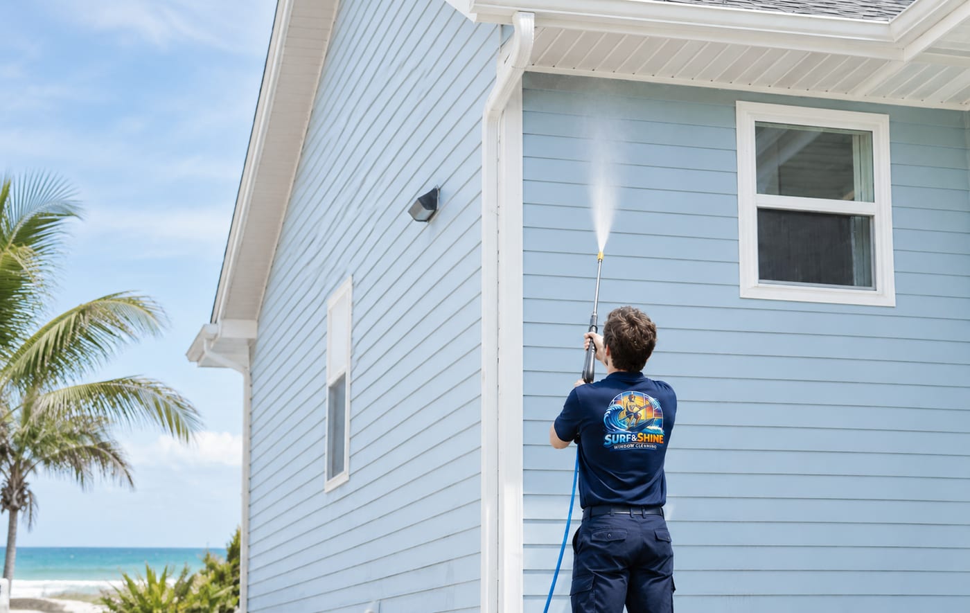 Exterior House Cleaning